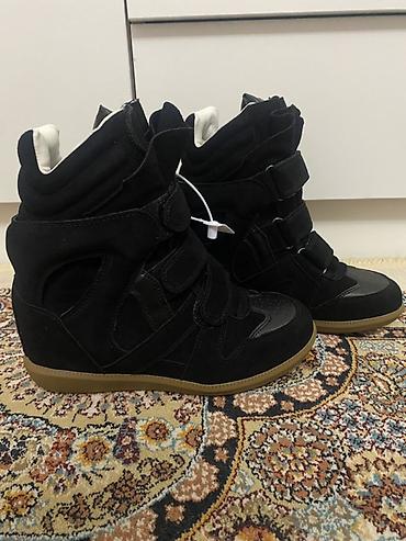mara: Кроссовки, 38, Isabel Marant, Новый, цвет - Черный, Самовывоз — 6