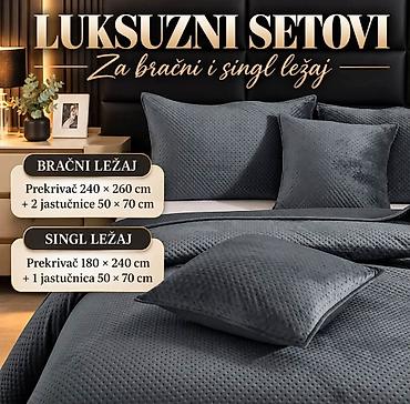 duseci za auto: ✨ LUKSUZNI SETOVI ZA BRAČNI I SINGL LEŽAJ ✨ Unesite dozu elegancije i — 4