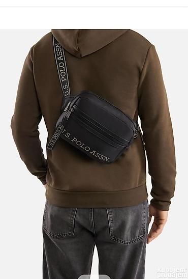elastični kanap: Muška crossbody/waist torbica U.S. POLO ASSN. Dimenzije 26x19cm — 1