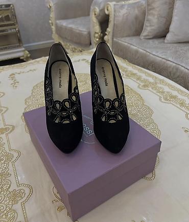 zamuj: Qadın klassik ayaqqabısı – Avante Moda - Rəng: qara - Model — 2