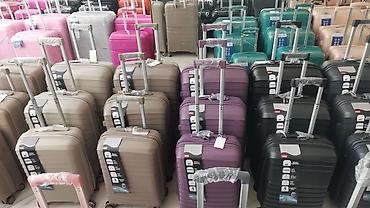 Çamadanlar: Silikon 3lü dəst endirimli çamadanlar Dəst olaraq endirimlə satılır — 16