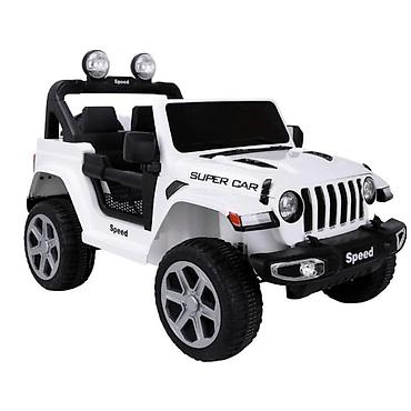 biciklisticki: Jeep Wrangler 4X4 – Beli | Auto na akumulator za decu Šifra — 1