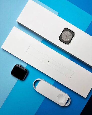 smart qol saatlari: Новый, Смарт часы, Apple, Аnti-lost, цвет - Серый