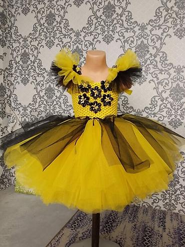 Платья: Детское платье, цвет - Белый, Новый — 12