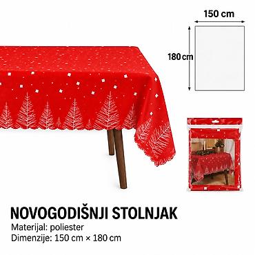 KMT Božićni stolnjak 7991861 Dekorativni tekstilni dodatak za
