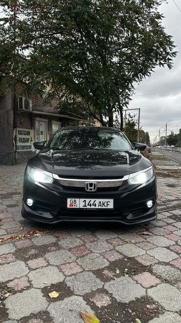 аварный машина: Honda Civic: 2016 г., 2 л, Вариатор, Бензин, Седан