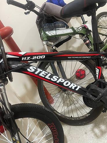 velosipedler: Dağ velosipedi “ 24”,süretin sayı 7 çox yaxşı vəziyyətdə,satıllr — 5