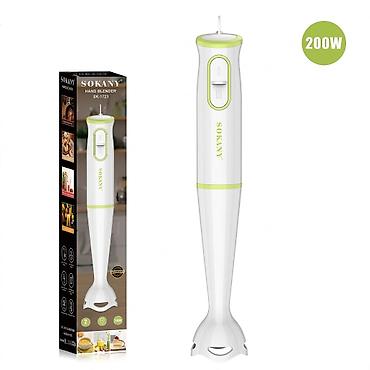 Блендеры: №: 1861 Məhsulun adı: Blender Sokany SK-1723 White/Green Brend: Sokany — 1
