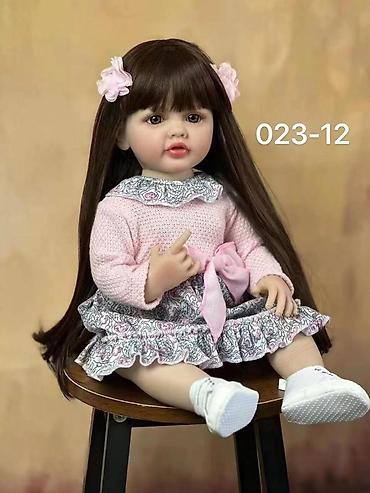 Игрушки: 🎀 Говорящая кукла Реборн — по АКЦИИ! 🎀 ✨ Высота: 55 см ✨ Более 70 — 10