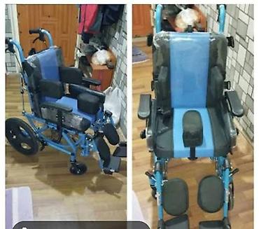 Uşaq üçün xüsusi ehtiyaclı əlil arabası - Korpus: möhkəm metal
