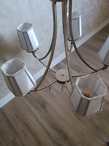 şam r16: Çılçıraq, 5 lampa, Metal — 3