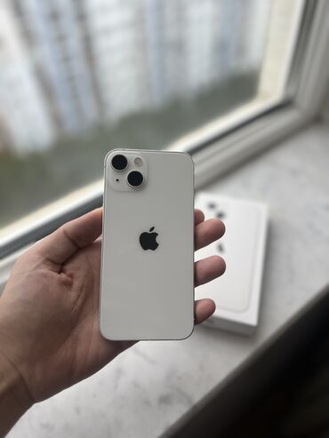 iphone 13 işlənmiş: IPhone 13, 128 ГБ, Starlight, Face ID