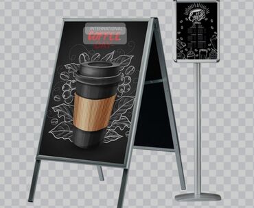 мебель для кафе бу: Изготовление рекламных щитов для магазиноврамки,полки,стиложы