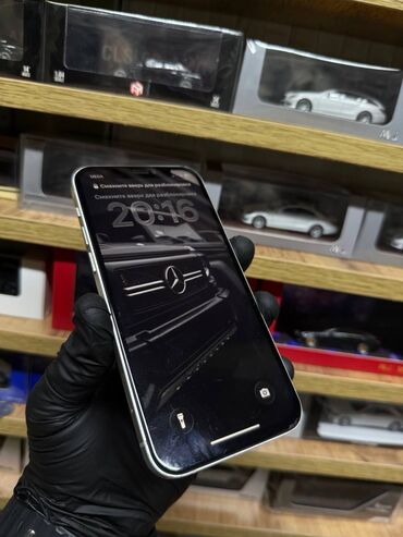 Apple iPhone: IPhone 12, Б/у, 64 ГБ, Белый, Защитное стекло, Чехол, 75 % — 14