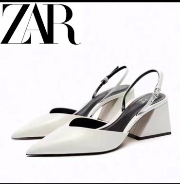 белая обувь: ZAR оригинал. цена 1700 сом