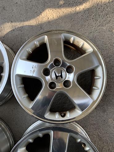step vagon: Литые Диски R 16 Honda, Комплект, отверстий - 5, Б/у — 4