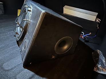 kondisioner kreditle: 3 ayın bassavikidir Avtomobil üçün aktiv subwoofer – Gelong 12V — 2