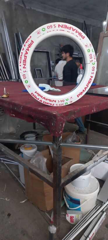 Plastik qapılar: Yeni Plastik qapı Zamok ilə, Zəmanətli, Pulsuz quraşdırma, Ödənişli çatdırılma, Rayonlara çatdırılma, Pulsuz çatdırılma — 12