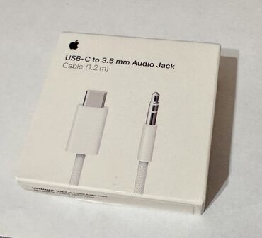 lightning переходник наушники: Продается оригинальный аудиокабель USB-C to jack 3.5mm для AirPods