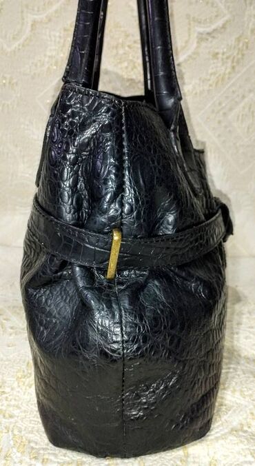 Torbe: Just Cavalli kožna sa hologramom Vrhunska brendirana torba od kože — 2