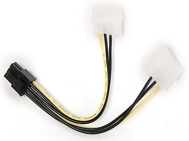 Druga oprema za računare i laptopove: Adapter kabl: 2x Molex (4-pinska) na PCI‑e 6‑pin - Namena: napajanje — 2