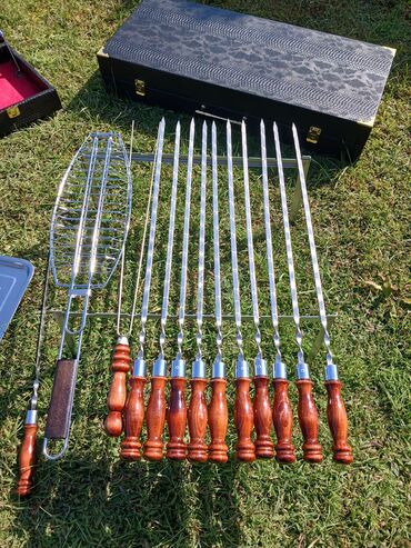 Kabab üçün digər mallar: 🎁Ən dəyərli Hədiyyə, ən Keyfiyyətli dəstlə verilir! 🔥 Premium — 4