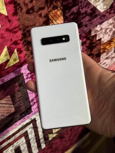 ноутбук бишкек бу: Samsung Galaxy S10, түсү - Ак