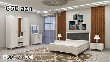 Yataq otağı dəstləri: İkinəfərlik çarpayı, Dolab, Komod, 2 tumba, Rusiya, Yeni — 15