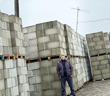 Газоблок, Автоклавсыз, 600x200x300, D600