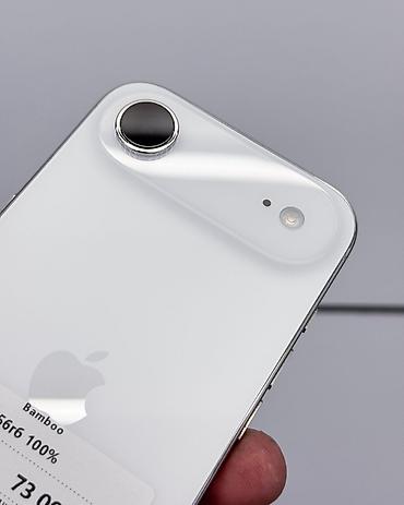 чысы телефон: IPhone Air, Колдонулган, 256 ГБ, White Titanium, Коргоочу айнек, Каптама, Кабель, Бөлүп төлөө менен, 100 % — 2