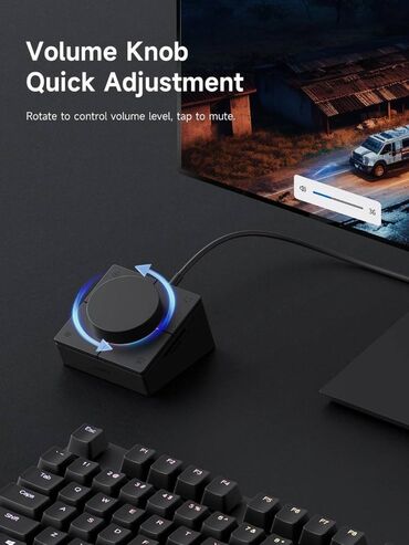 USB хабы: USB hub Концентратор Hagibis Knob USB-C с кнопками быстрого доступа — 3