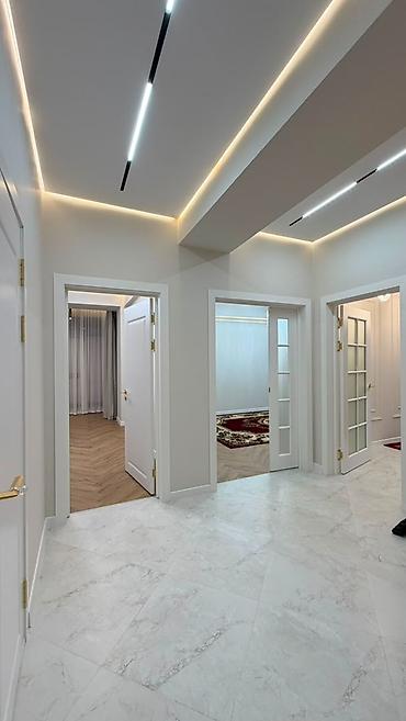 turan: 2 комнаты, 77 м², Асанбай мкр Элитка, 5 этаж, Дизайнерский ремонт — 1