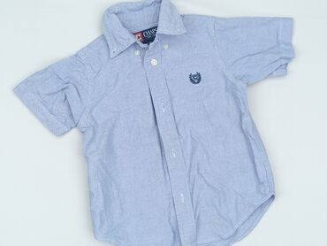 Shirts: Shirt 2-3 years, condition - Perfect, pattern - Monochromatic, color - Light blue