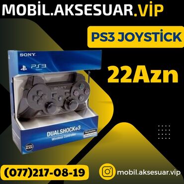 pc joystick qiymeti: PS3 Joystick (Pult) ❌27AZN❌ ✅22AZN✅ ☑️ məhsul yenidir ☑️ bağlı