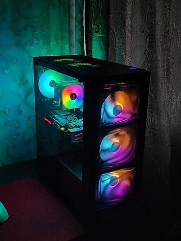 pc case: Компьютер, ядер - 6, ОЗУ 16 ГБ, Игровой, Новый, AMD Ryzen 5, AMD Radeon RX 5700 XT, NVMe — 1