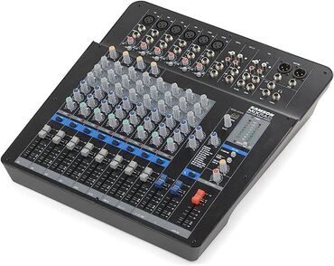 Mikrofonlar: MixPad MXP144FX Effektləri və USB ilə 14 Giriş Analoq Stereo Mikser