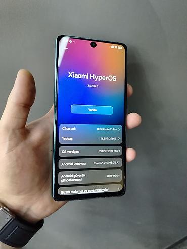 uz epilyatoru: Redmi Note 13 Pro, 256 GB, rəng - Mavi, İki sim kartlı — 4