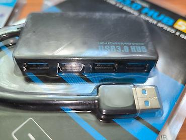 Другие комплектующие: USB-хаб USB 3.0 + 3xUSB 3.0 Black с разъемом дополнительного питания — at lalafo.kg — 9 Другие комплектующие: USB-хаб USB 3.0 + 3xUSB 3.0 Black с разъемом дополнительного питания — — 9