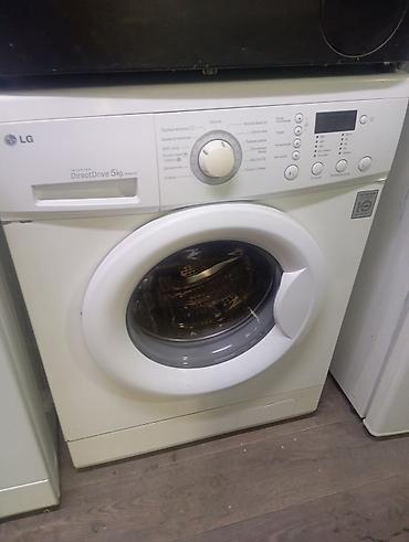 Стиральная машина LG с фронтальной загрузкой, технология Inverter at lalafo.kg Стиральная машина LG с фронтальной загрузкой, технология Inverter