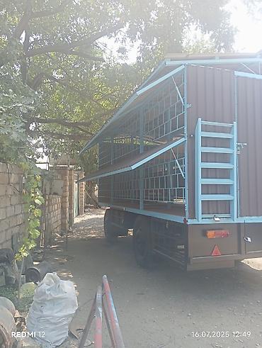seana kecileri: Köçəri arıçılıq üçün mobil arı pavilyonu (treyler üzərində) - Metal — 1