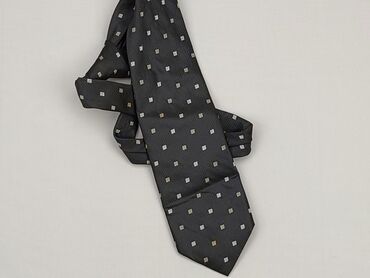 Krawaty i akcesoria: Krawat, kolor - Czarny, stan - Zadowalający