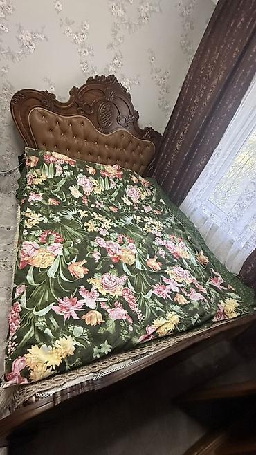 уголок на кухню: Спальный гарнитур, Б/у, Двуспальная кровать, Шкаф, ДСП, Самовывоз, цвет - Коричневый — 3