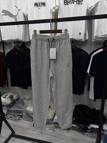 Брюки: Мужские брюки, M, Nike, Новый, цвет - Серый, Самовывоз — 1