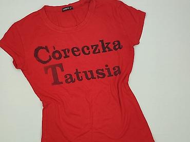 czerwone t shirty: Zentex, T-shirt damski, rozmiar S — 1