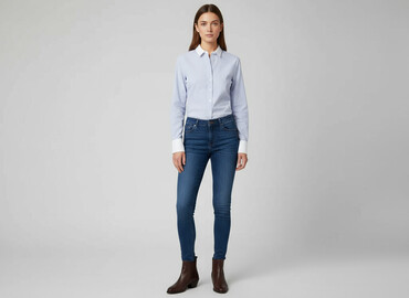 cross jeans zakręt: Koszula damska, rozmiar L