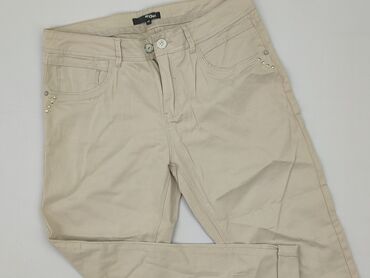 Material trousers for women, size L (EU 40)