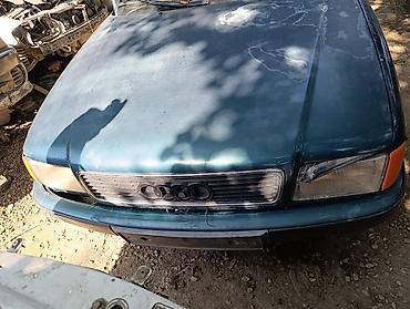 opel astra gtc: Audi 80 (B4), седан, тёмно‑зелёный цвет. машина на разборе — 2