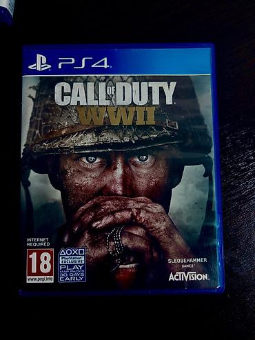 игры на ps 2: Игра для PlayStation 4: Call of Duty: WWII - Жанр: шутер от первого — 1