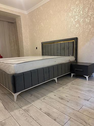 parket yonan: Mebel dəsti – yumşaq başlıqlı taxt modelləri - Dizayn: Dərin şaquli — 6