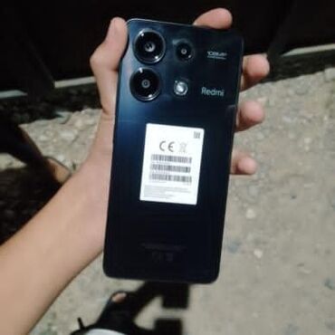 запчасти на ноутбук: Redmi, Redmi Note 13, Б/у, 512 ГБ, цвет - Черный, 1 SIM
